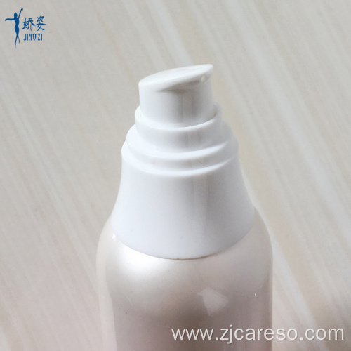 Pink Airless Bottles and Jars for Cosmetic Use